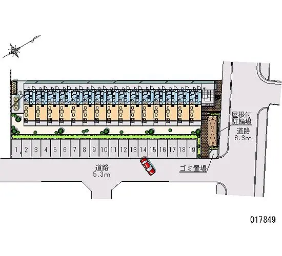 ★手数料０円★堺市堺区出島海岸通 月極駐車場